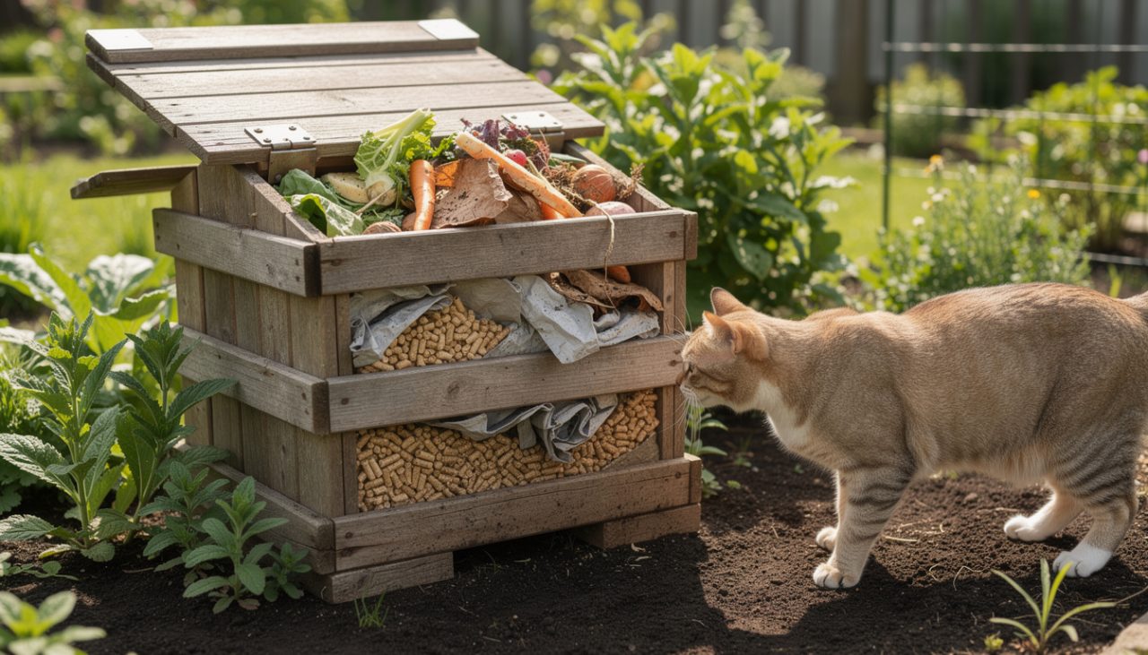 Peut-on composter la litière pour chat ?