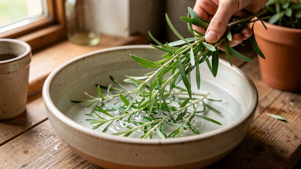 Laver la verveine du jardin avant séchage : la bonne méthode pour vos tisanes